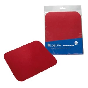 LOGILINK MAUSPAD 22 x 25 CM ROT SCHAUMSTOFF + GEWEBE MOUSEPAD RUTSCHFEST - Bild 1 von 6