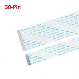 30-Pin 30P FFC/FPC Flexibles Flachkabelband 30P vorwärts/rückwärts 0,5 mm/1,0 mm - Picture 1 of 4