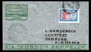 Argentina 330 a. Condor-Zeppelin LP letter to Hamburg - Picture 1 of 1