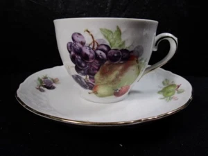 SCHUMANN ARZBERG Germany " ORCHARD" Golden Crown E&R Vintage Cup & Saucer - Picture 1 of 9