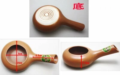 Tokoname yaki Japanese Roasted Green Tea Meker Pot For Original Hoji-cha Japan - Image 1 of 3