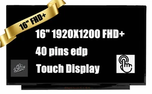Lenovo ThinkBook 16 G6 IRL 21KH000KUS 21KH006QUS 21KH006RUS LCD Touch Screen - Picture 1 of 8