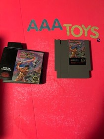 Nintendo NES Wizards and Warriors cartuccia e manuale