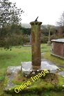 Photo 12x8 Stone cross shaft with sundial at St Dubricius' churchyard Ball c2012