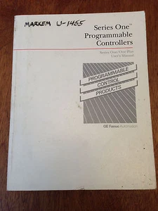 Series One Programmable Controllers Manual - Picture 1 of 1
