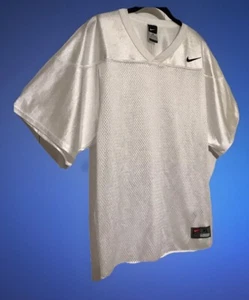 Maglia Nike Youth XL bianca maglia riscaldante sport calcio Nike logo sport shirt - Foto 1 di 7