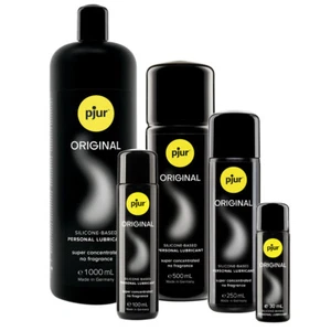 Anal Vagina Lubricant Lube Original Silicone Pjur 30/100/250/1000ml - Picture 1 of 13