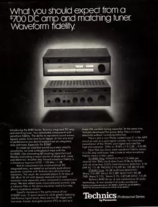 AMPLIFICADOR TÉCNICO Y SINTONIZADOR REVISTA ANUNCIO IMPRESO estéreo SU ST 8080 Series Pinup de colección años 70 - Imagen 1 de 1