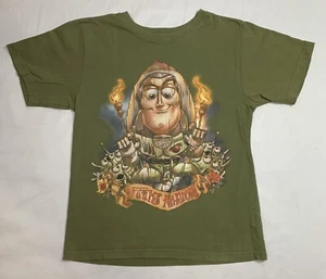 Jungen Disney Studio Collection Toy Story Buzz Lightyear Shirt Aloha Größe Large - Bild 1 von 4