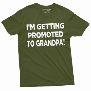 Camisa de anuncio de baby shower para hombre para ser promovido a abuelo regalo para papá - Imagen 1 de 9