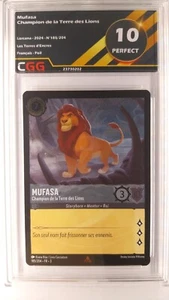 Mufasa Champion de la Terre des Lions CGG 10 Perfect FR LORCANA 185/204 23730202 - Picture 1 of 3