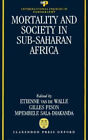 Mortalität Und Gesellschaft IN Sub-Saharan Africa Hardcover