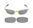 New Polarized Custom Titanium Lens For Oakley Square Wire 2.0 Sunglasses
