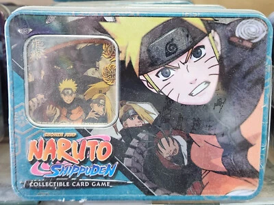 BANDAI NARUTO TCG AMBICIONES FIERAS "NARUTO #3 LATA" (4 POTENCIADORES) SELLADO DE FÁBRICA Foto 1 de 2