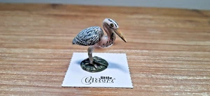 LITTLE CRITTERZ Blue Heron "Majestic" Miniature Figurine New FREE SHIPPING LC582 - Picture 1 of 8