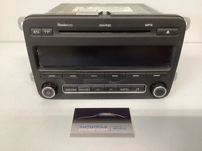 Skoda Fabia Audiosystem SWING Autoradio Radio MP3 CD Player  5J0035161C - Bild 1 von 4
