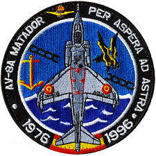 Parche bordado AV-8A Harrier Armada España Spanish Navy Military Patch Army 