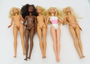 Lot Of 5 Nude Barbie Dolls - Picture 1 of 7