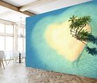 3D Heart Shaped Island I739 Wallpaper Mural Self-adhesive Removable Sticker Erin