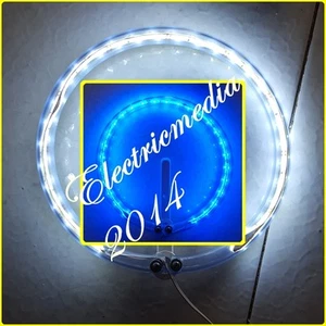 STERNENKRANZ RÖHREN LED LICHT WEISS/BLAU/WARMWEISS - Bild 1 von 3