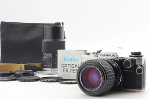 2Lens! [N MINT w/Adapter] Olympus OM10 + 75-150mm f4 + 35-70mm f2.8-4 From JAPAN - Picture 1 of 24