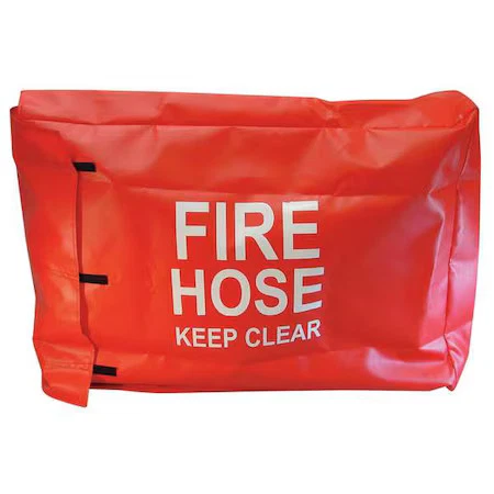 Moon American 137-2 Fire Hose Cover, 32 In.L, 6 In.W, Red - Image 1 of 1