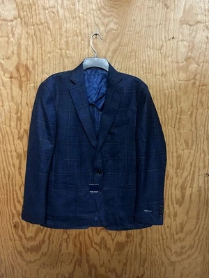 PETER MILLAR Crown Crafted Men's Clyde Plaid Soft Jacket Size 42R MSRP $1295. - Image 1 of 4