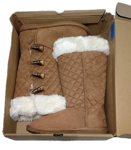 Sugar vortex toggle boot women chestnut size 6M NIB - Picture 1 of 12