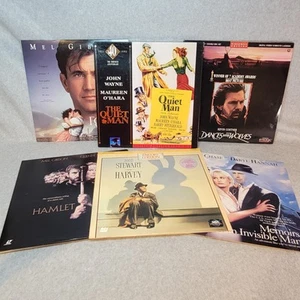 Lot Of 6 Laserdisc Movies - Drama - Hamlet Harvey Dances W Wolves Forever Young - Picture 1 of 7