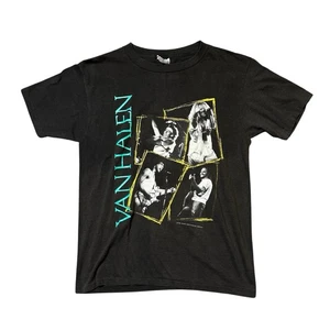 Vintage 80s Van Halen OU812 World Tour 1988 T-Shirt Single Stitch Size M - Bild 1 von 7