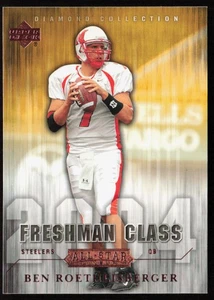 Ben Roethlisberger 2004 Upper Deck Diamond Collection All-Star Lineup #93 - Imagen 1 de 2