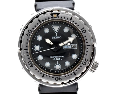 [EXC+5] SEIKO 7C46-7011 SBBN007 300m PROFESSIONAL Tuna Diver Watch From JAPAN - image 1 of 4