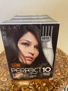 Clairol Nice 'n Easy Perfect 10 #2 BLACK ( Pack Of 3) - Picture 1 of 4