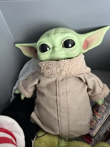 Stars Wars The Mandalorian Baby Yoda Grogu Plüschpuppe The Child 11 Zoll Gummikopf - Bild 1 von 5
