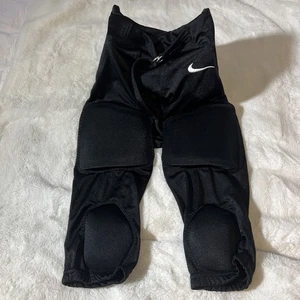 NWT NIKE BOYS FOOTBALL BLACK ATHLETIC PANTS STYLE 789750 SIZE X/LARGE $40 - Picture 1 of 5