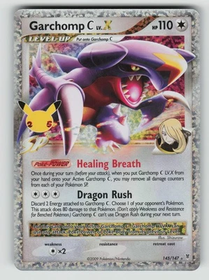 Garchomp C LV.X Classic Collection Celebrations: Classic Collection 145/147 NM - Image 1 of 2