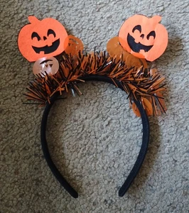 Jack-o'-Laterne Stirnband Halloween Kostüm Zubehör Einheitsgröße - Bild 1 von 1