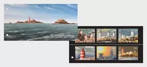 alderney 2024 Casquets Lighthouse 300 Years 1724 phares Leuchtturm 6v mnh PACK - Picture 1 of 1