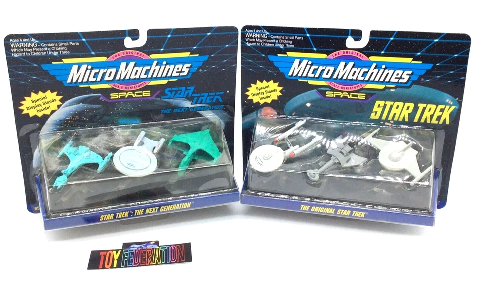 Micro Machines Space Star Trek The Next Generations #3 Galoob 1993 No. 65825