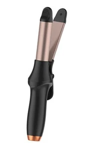 Crimper Hair Tool Wireless 2 in 1 Hair Straightener and Curling Wand with 3 T... - Picture 1 of 8