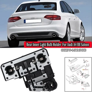 For Audi A4 B8 Saloon 2008-2012 Rear Right Inner Light Bulb Holder 8K5945258B - Picture 1 of 11