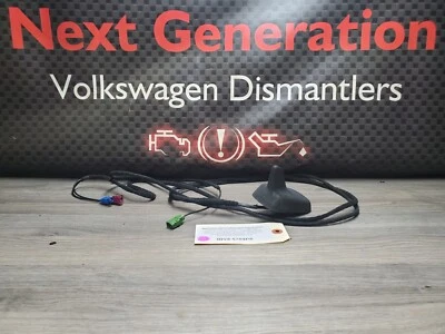 Conjunto de antena de radio de vagón Audi A3 8P 2007-2013 aleta de tiburón techo antena Foto 1 de 4