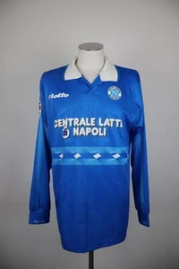 LOTTO NAPOLI TURRINI N 7 MAGLIA CALCIO UOMO TG XL JERSEY SOCCER MATCH WORN 96/97 - Photo 1/10