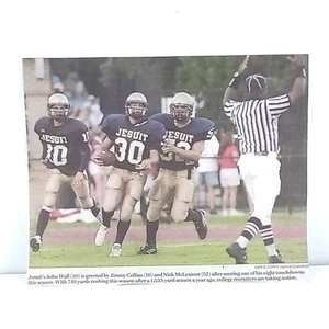 DFW High School Football Newspaper Clipping Jesuit John Wall Jimmy Collins - Picture 1 of 2