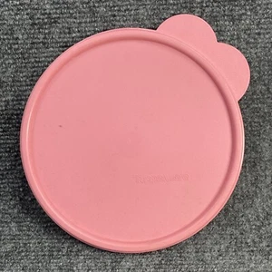 Tupperware #2541D Replacement Pink Seal Butterfly Tab 6" Lid Only - Picture 1 of 3