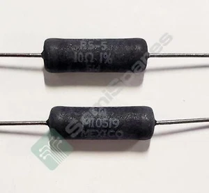 100 Stk. VISHAY RS00510R00FB12 DRAHTGEWICKELTE WIDERSTÄNDE 10OHM 1% PCB MOUNT - Bild 1 von 4