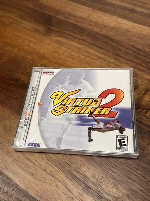 Virtua Striker 2 (Sega Dreamcast) Y-Seam Shrinkwrap Factory Sealed-Mint - Image 1 of 4