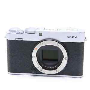 Fujifilm Fuji X-E4 26.1MP Mirrorless Digital Camera Body (Silver) #138