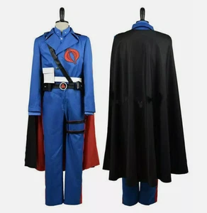 G.I. Joe Retaliation Cobra Commander Uniform Cosplay Costume Blue Men Suit - Picture 1 of 8