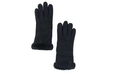 Ugg 165839 Women's Australia Cold Weather Black Sue Gloves Size Small - Image 1 of 4
